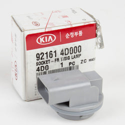 Genuine OEM Hyundai Kia Turn Signal Lamp Socket (Front) for Sedona, Rio 92161-4D000