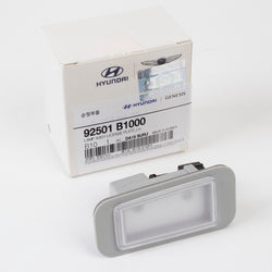 Genuine OEM 2015-16 Hyundai Genesis License Plate Lamp Assembly LEFT 92501-B1000
