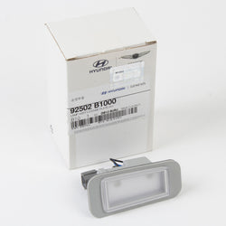 Genuine OEM 2015-16 Hyundai Genesis License Plate Lamp Assembly RGHT 92502-B1000