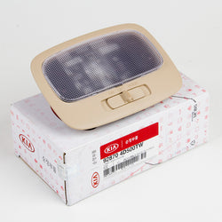 Genuine OEM Hyundai Kia Sedona Overhead Console Dome Light BEIGE 06-14, 92870-4D500TW