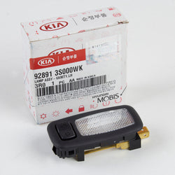 Genuine OEM Hyundai Kia Vanity Lamp Light Left 2011-2015 OPTIMA 92891-3S000WK - Black