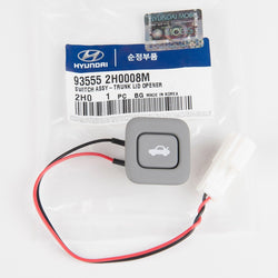 Genuine OEM Hyundai Kia Switch Assy - Trunk Lid 07-10 Elantra 93555-2H0008M Gray