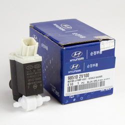 Genuine OEM Hyundai Kia Santa Fe Veloster Windshield Washer Motor / Pump 98510-2V100