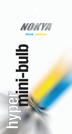 Nokya 194 (T10) Halogen Bulb 10mm Blue/Yellow 5W R155