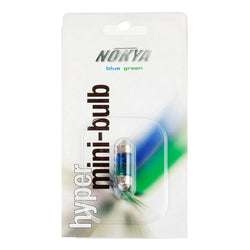Nokya 8X29mm Festoon Halogen Bulb Blue/Green 5W R157