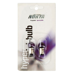 Nokya BA9S G14 Halogen Bulb 14mm Violet 8W V-8