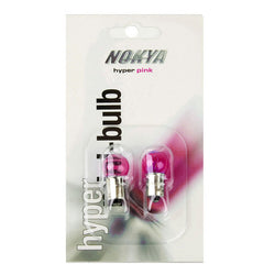 Nokya BA9S G14 Halogen Bulb 14mm Pink 8W V-7