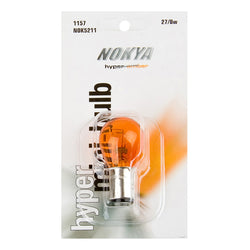 Nokya 1157 Halogen Bulb 25mm Hyper Amber 27/8W