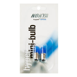 Nokya BA9S Halogen Bulb 10mm Hyper White 8W