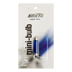 Nokya 10X44mm Festoon Halogen Bulb Hyper Blue 10W