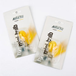 NOKYA 7440 BULB HYPER YELLOW 21W TURN SIGNAL/TAIL LIGHT BULB NOK6207 QTY=2