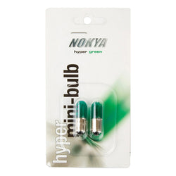 Nokya BA9S (D)10mm Green 8W 'City Light Bulb'