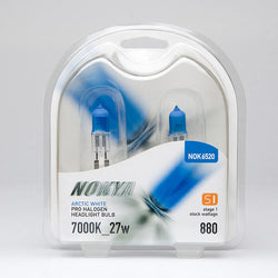 880 Headlight Bulbs Nokya Arctic White 7000K 27W (Stage 1) NOK6520