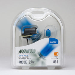 881 Headlight Bulbs Nokya Arctic White 7000K 27W (Stage 1) NOK6521