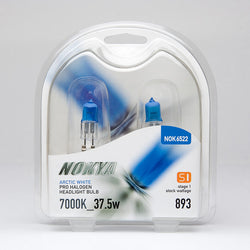 893 Headlight Bulbs Nokya Arctic White 7000K 37.5W (Stage 1) NOK6522