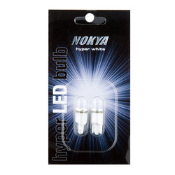 Nokya High Powered 6000K Xenon White LED 168 194 wedge LED Bulbs Twin-pack fo...