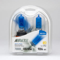 9004/HB1 Headlight Bulbs Nokya Arctic White 7000K 100/80W (Stage 2) NOK7212