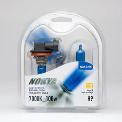 H9 Headlight Bulbs Nokya Arctic White 7000K 100W (Stage 2) NOK7225