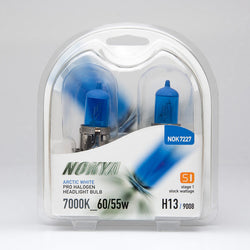 H13/9008 Headlight Bulbs Nokya Arctic White 7000K 60/55W (Stage 2) NOK7227