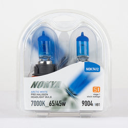 9004/HB1 Headlight Bulbs Nokya Arctic White 7000K 45/65W (Stage 1) NOK7412