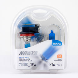 Nokya Arctic White 7000K H16 (TYPE 2) 19W 1 PAIR NOK7422 Osram* Type H16