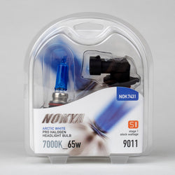 Nokya Arctic White Pro Halogen Headlight Bulbs 9011 - 7000K 65W 12V NOK7431
