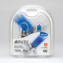 H3C Headlight Bulbs Nokya Arctic White 7000K 55W (Stage 1) NOK7459