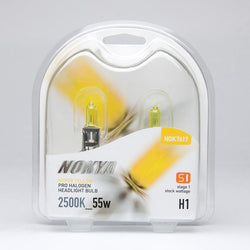H1 Headlight Bulbs Nokya Hyper Yellow 2500K 55W (Stage 1) NOK7617