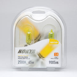 9005XS Headlight Bulbs Nokya Hyper Yellow 2500K 65W (Stage 1) NOK7620