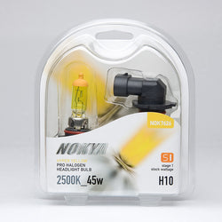 H10 Headlight Bulbs Nokya Hyper Yellow 2500K 45W (Stage 1) NOK7626