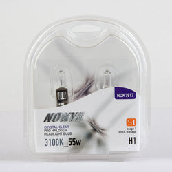 Nokya Crystal Clear H1 55W Headlight Bulbs / DOT Approved NOK7817