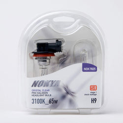 Nokya Crystal Clear H9 65W Headlight Bulbs / DOT Approved NOK7825