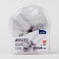 Nokya Crystal Clear PSX24W 2504 24W Fog Light Bulbs NOK7891
