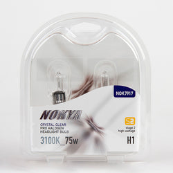 Nokya Clear 3100K H1 High Wattage Headlight Bulbs 75W (Stage 2) - NOK7917
