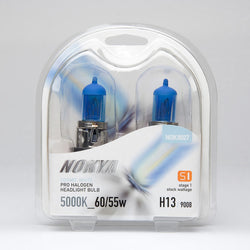 H13/9008 Headlight Bulbs Nokya Cosmic White 5000K 100/90W (Stage 2) NOK8027