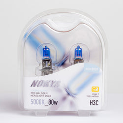 Nokya H3C Headlight Bulbs - Cosmic White 5000K 80W (Stage 2) NOK8059
