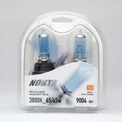 Nokya Pro-Halogen DOT Super White 3800K Headlight Bulb (1 Pair) 9004/HB1 65/45W 12V - NOK8712