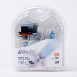 Nokya Pro-Halogen DOT Super White 3800K Headlight Bulb (1 Pair) H9 65W 12V - NOK8725