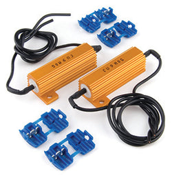 Nokya Load Resistor Kit for LED turn signal bulbs - 6ohm, 50W. Set of 2 NOK9595