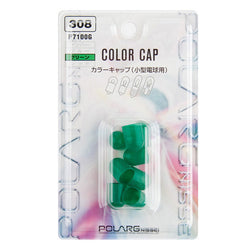 Polarg P7100G (308) 194 168 Bulb Color Cap Green Set of 8 (10mm dia)