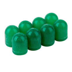 Polarg P7100G (308) 194 168 Bulb Color Cap Green Set of 8 (10mm dia)
